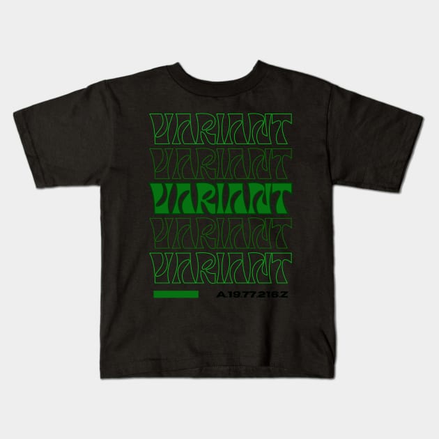 Variant Kids T-Shirt by Margarita